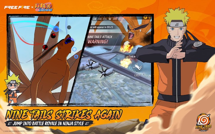 Free Fire x NARUTO SHIPPUDEN screenshot
