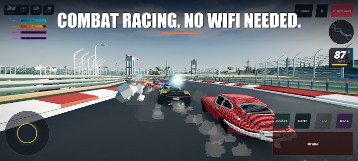 VoxKart: Combat Circuit Racing screenshot