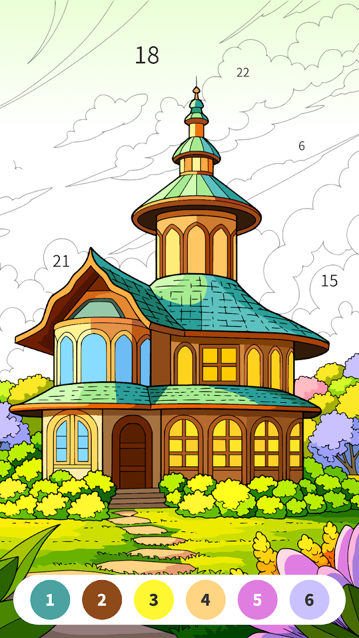 Art Color: Color by Number screenshot